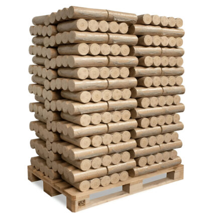 Heizfuxx Nestro XL Blue Briketts – 960 kg Palette