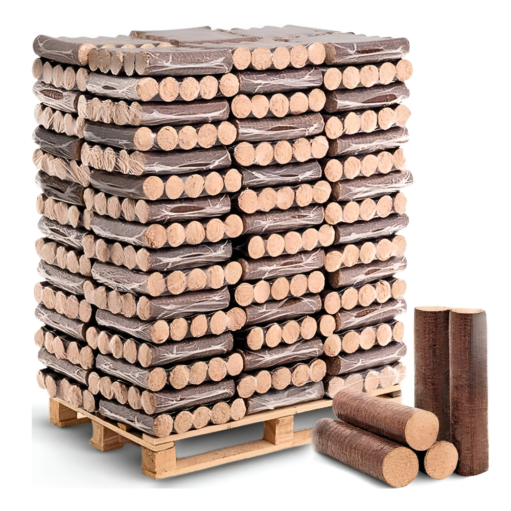 holz4home® Hartholzbriketts – 960 kg Palette